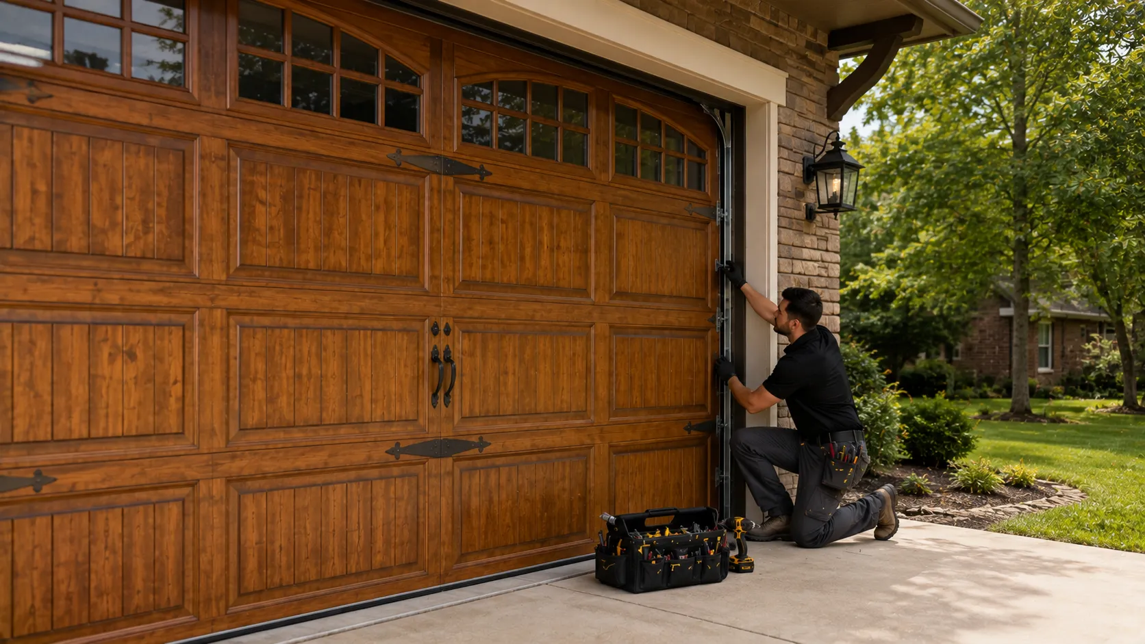 Tell us what’s wrong - Hugo garage door service