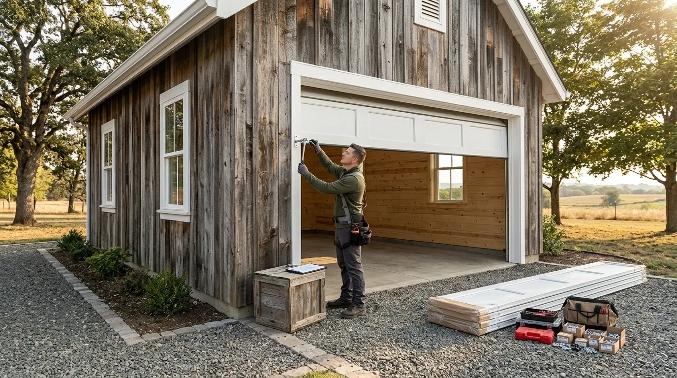 Garage Door Installation in Hugo