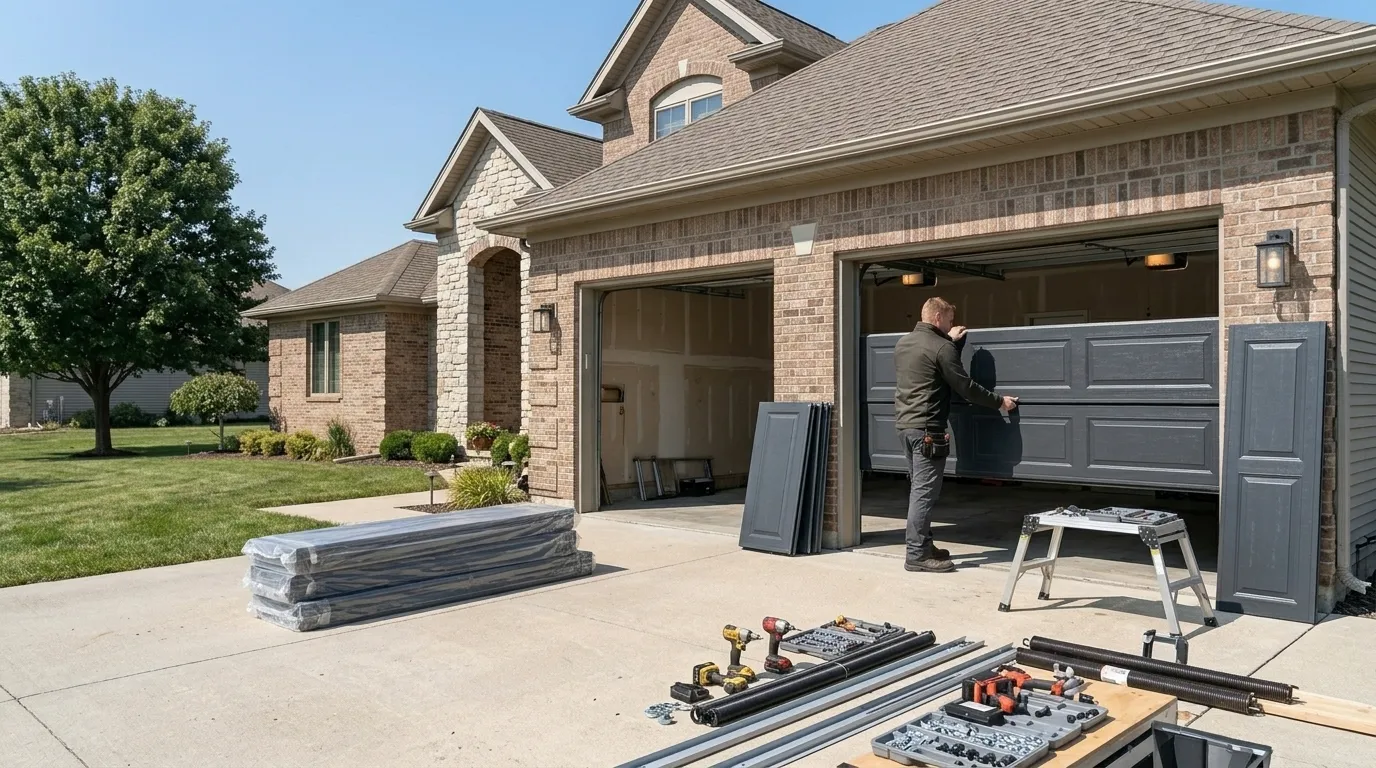 Garage Door Installation in Hugo