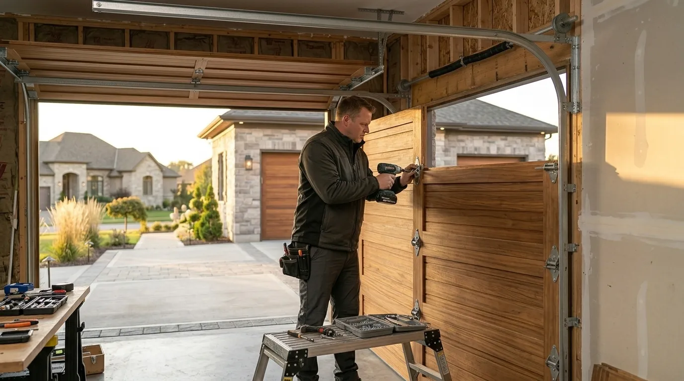 Garage Door Installation in Hugo