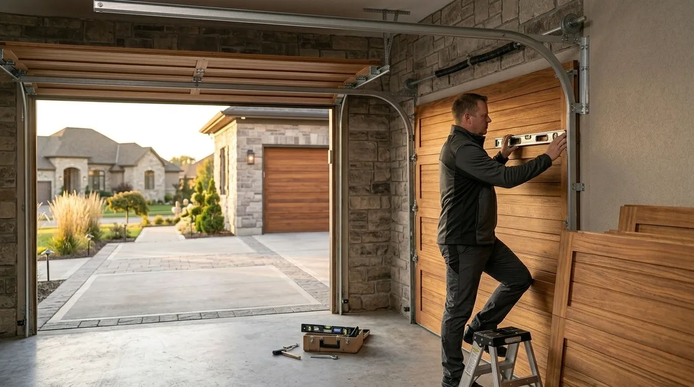Garage Door Installation in Hugo