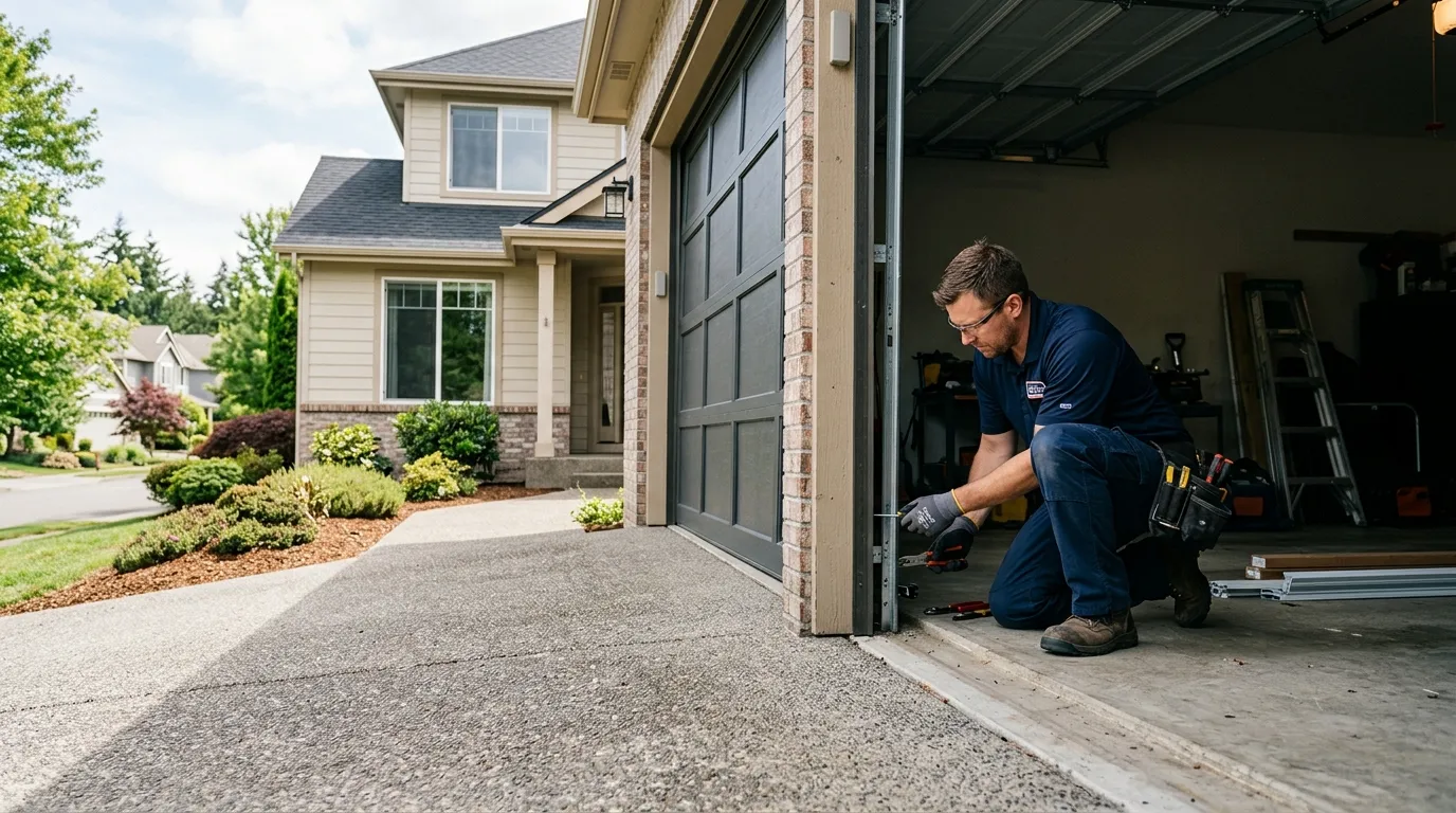 Garage Door Installation in Hugo