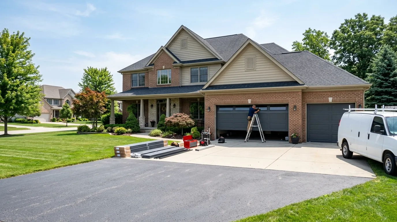 Garage Door Installation in Hugo