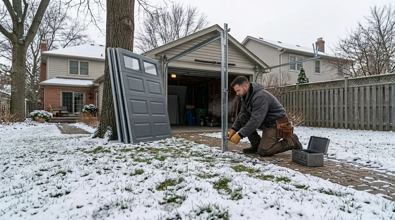 Garage Door Installation in Hugo