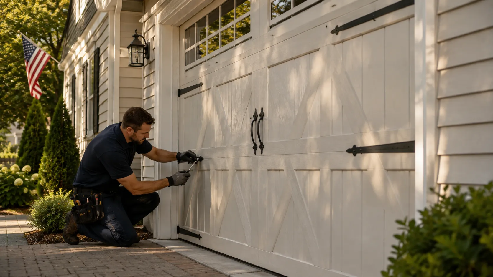 Clear, up-front plan - Hugo garage door service