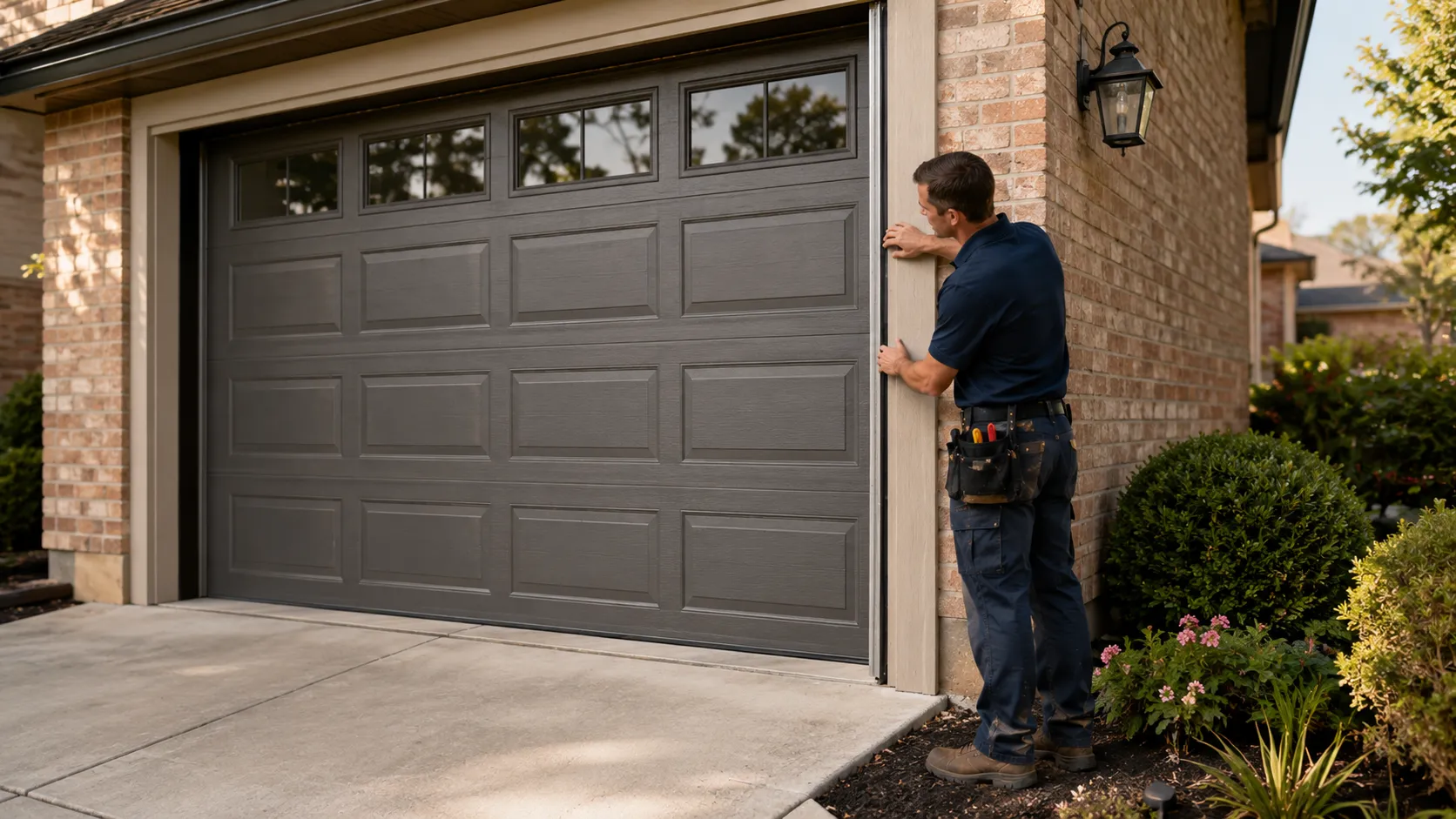 Clear, up-front plan - Hugo garage door service
