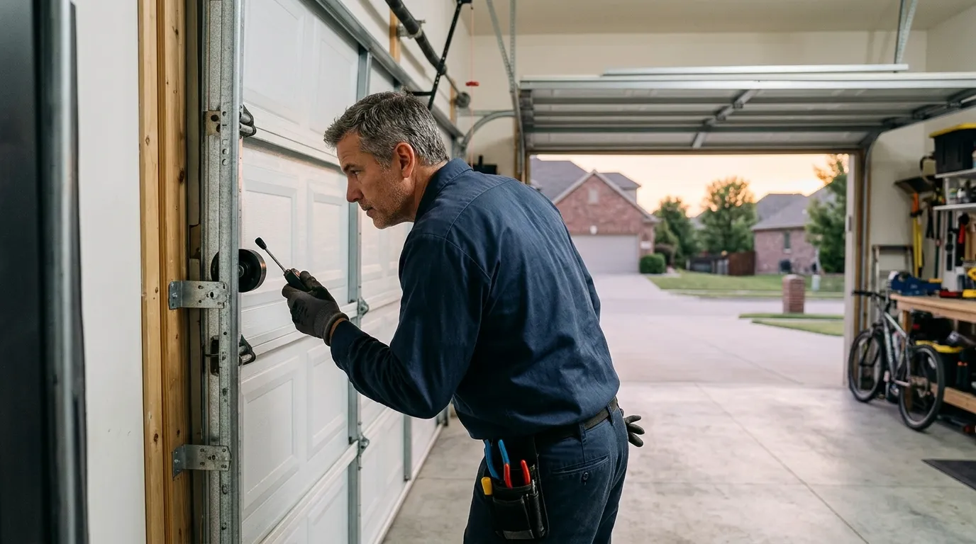 Garage Door Repair in Hugo