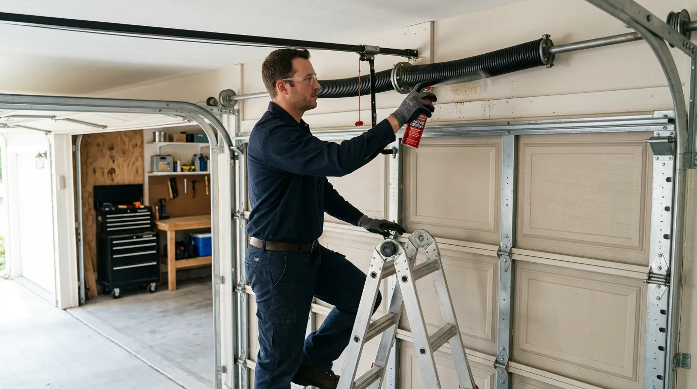 Repaired & tested - Hugo garage door service