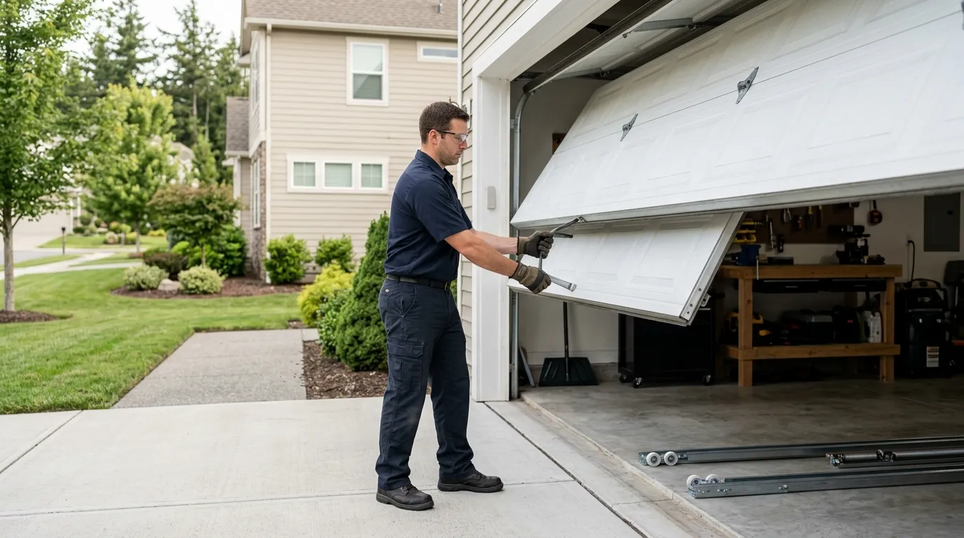 Repaired & tested - Hugo garage door service