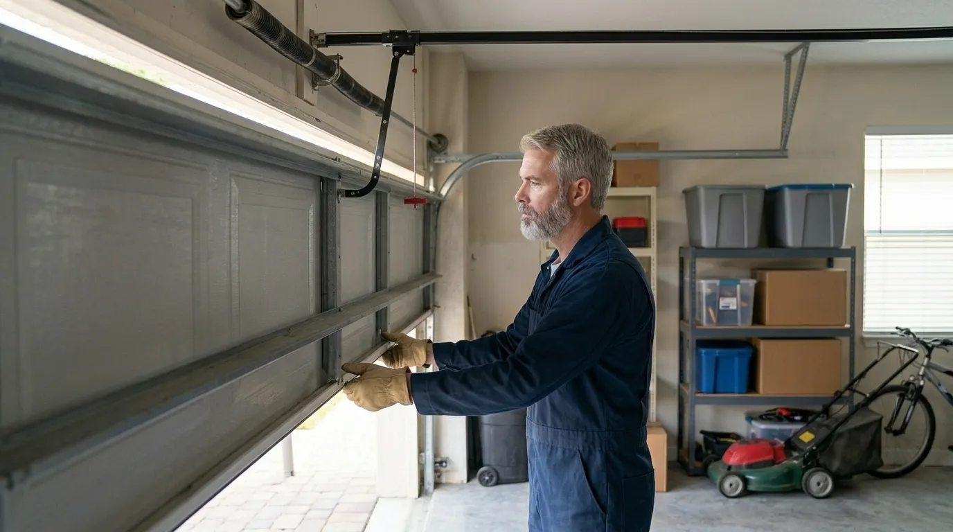 Garage Door Repair in Hugo
