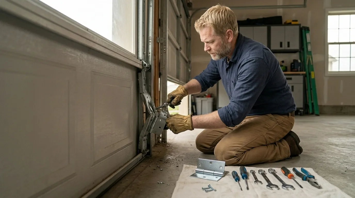 Repaired & tested - Hugo garage door service
