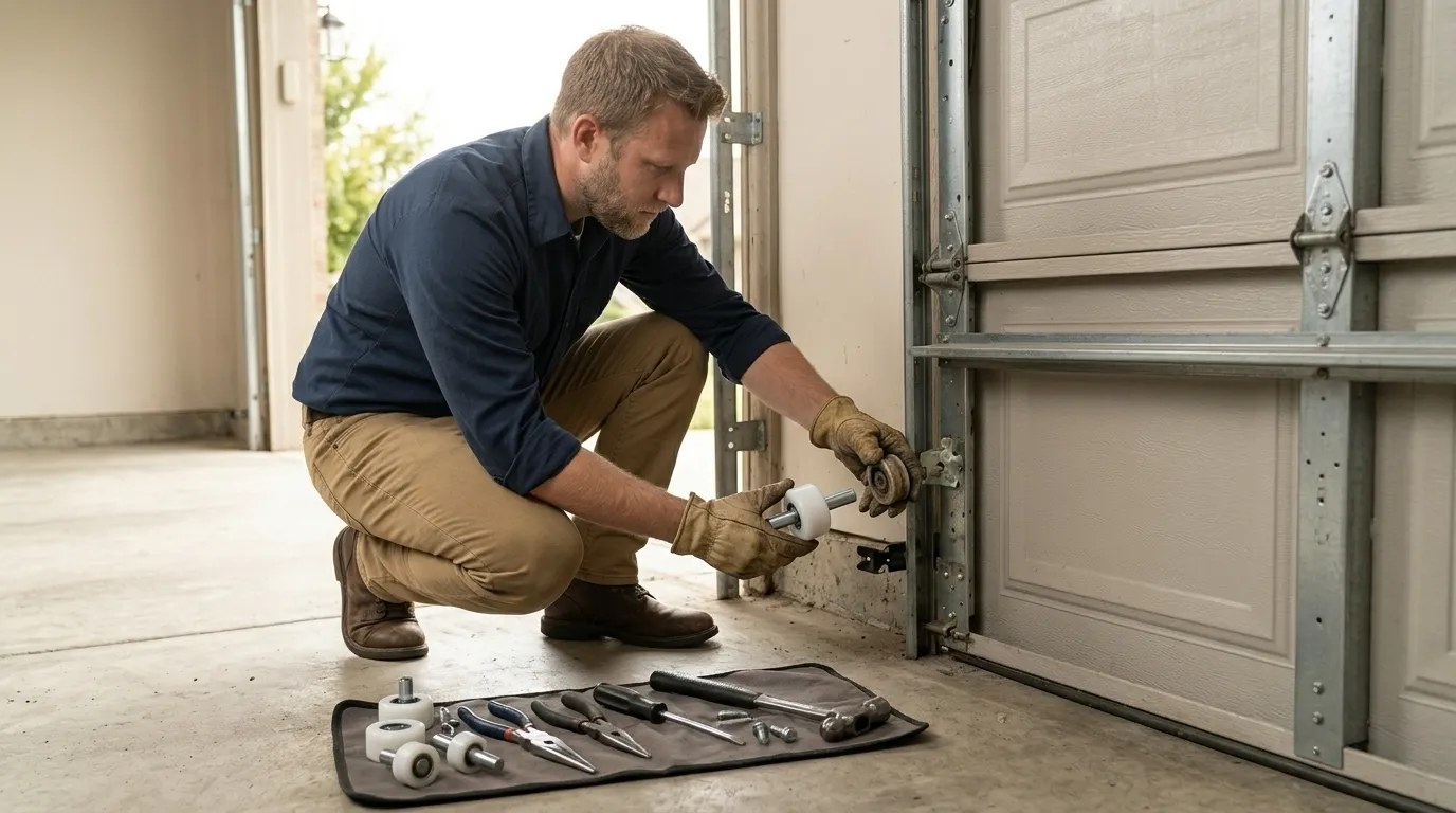 Garage Door Service Calls in Hugo: What We Actually Check