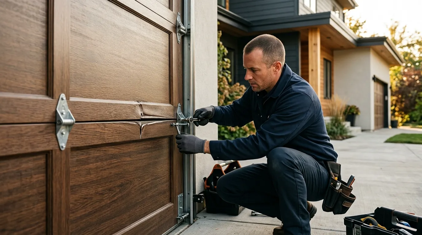 Repaired & tested - Hugo garage door service