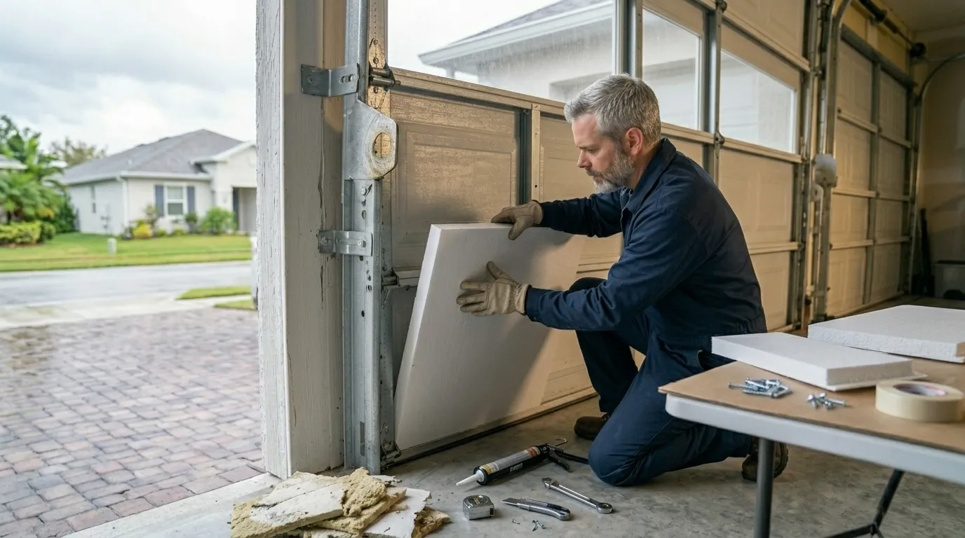 Garage Door Repair in Hugo