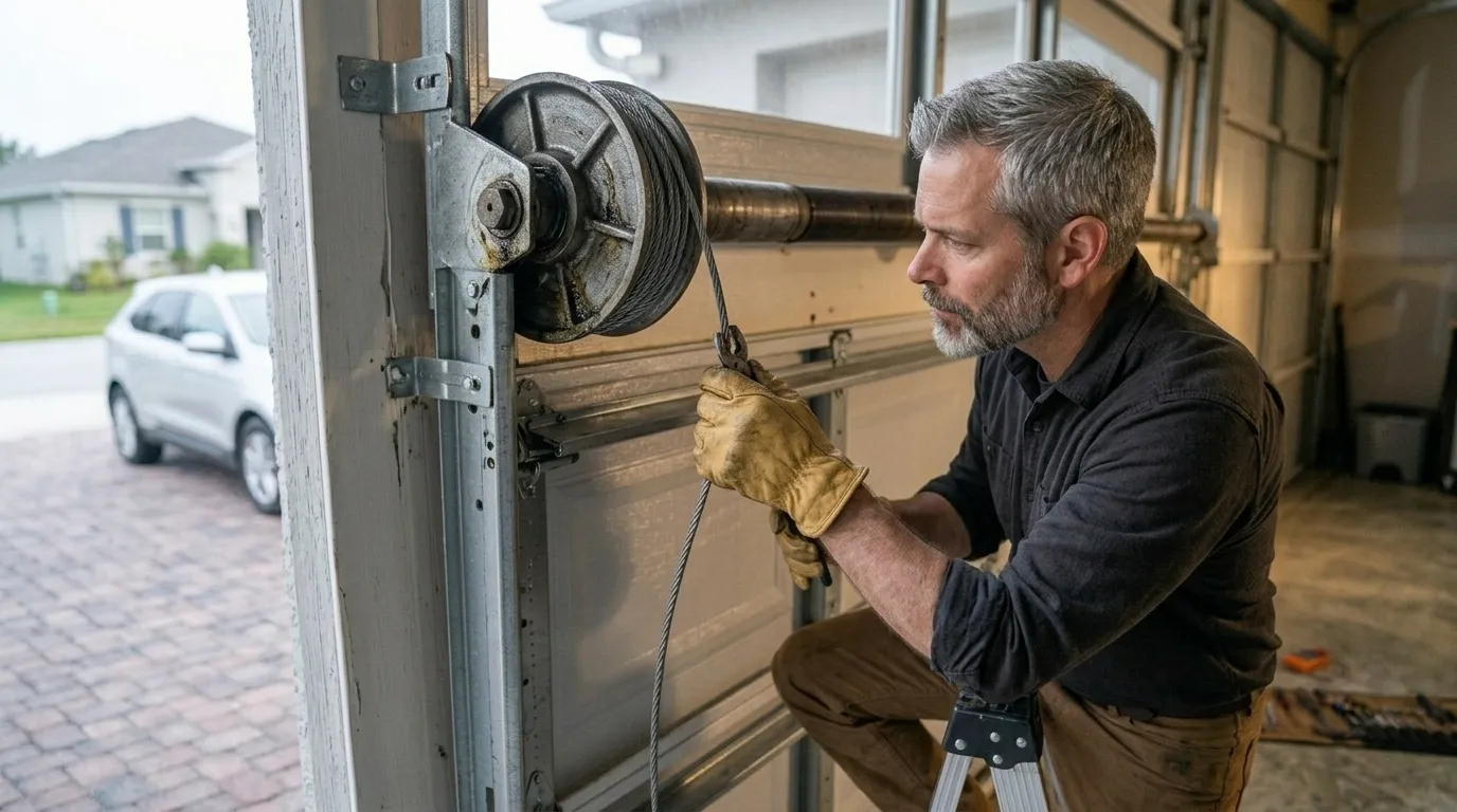 Repaired & tested - Hugo garage door service
