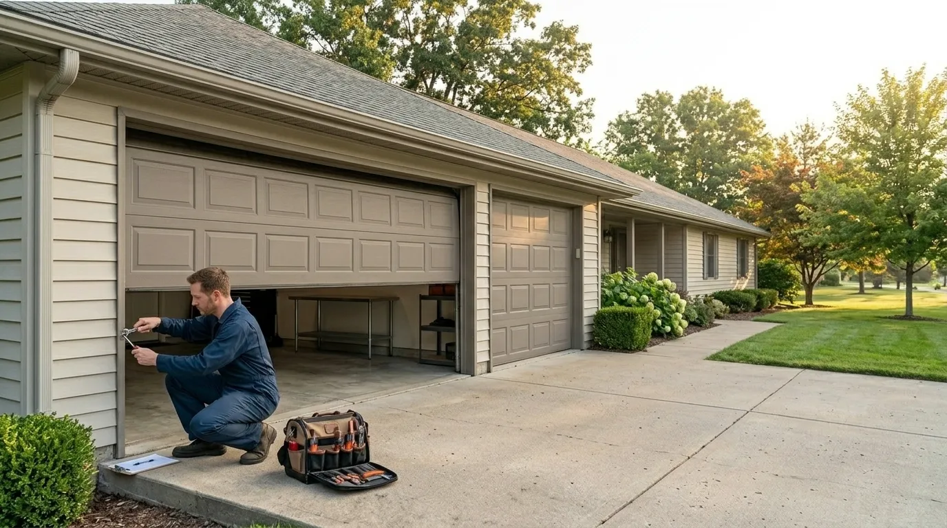 On-site diagnosis - Hugo garage door service