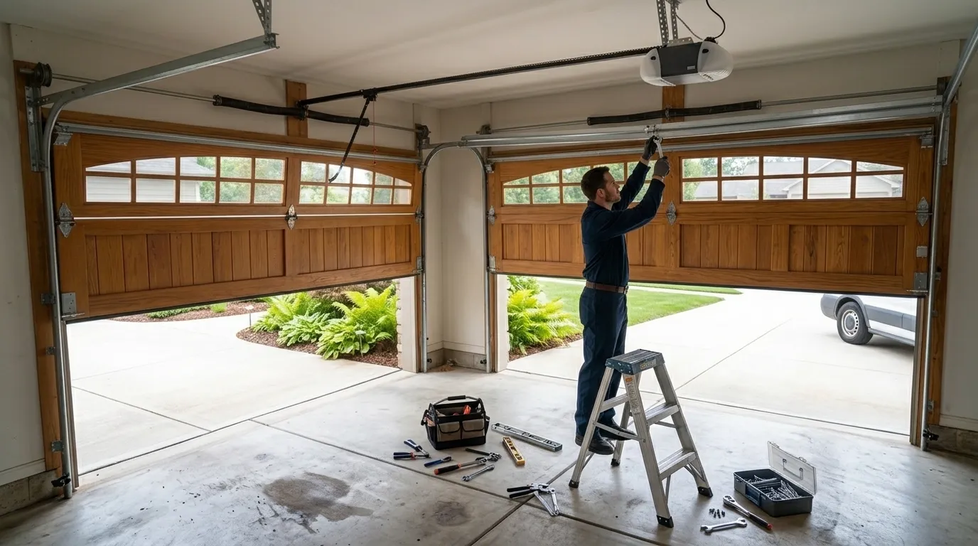 On-site diagnosis - Hugo garage door service