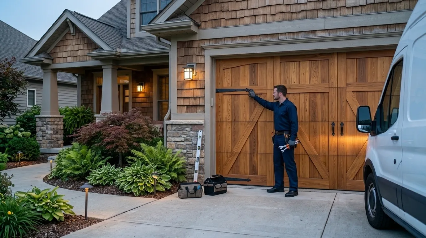 Garage Door Service in Hugo