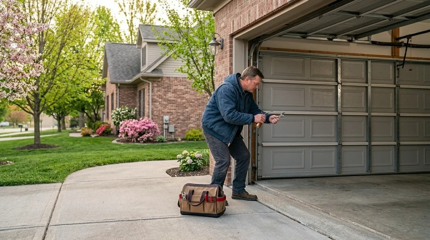 On-site diagnosis - Hugo garage door service