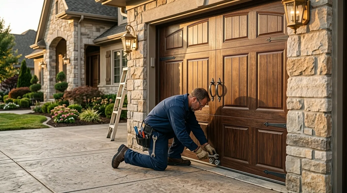Garage Door Service in Hugo