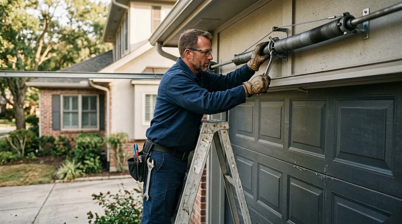 On-site diagnosis - Hugo garage door service