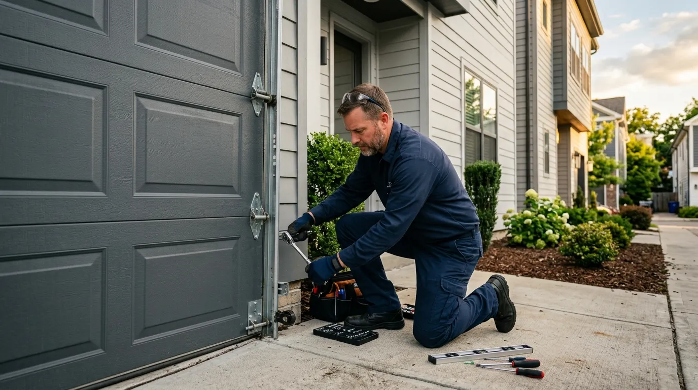 On-site diagnosis - Hugo garage door service