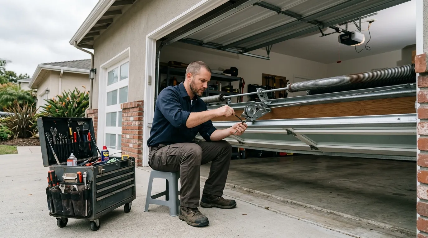 Garage Door Service in Hugo