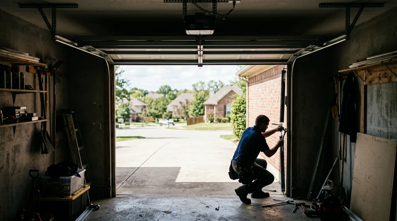On-site diagnosis - Hugo garage door service