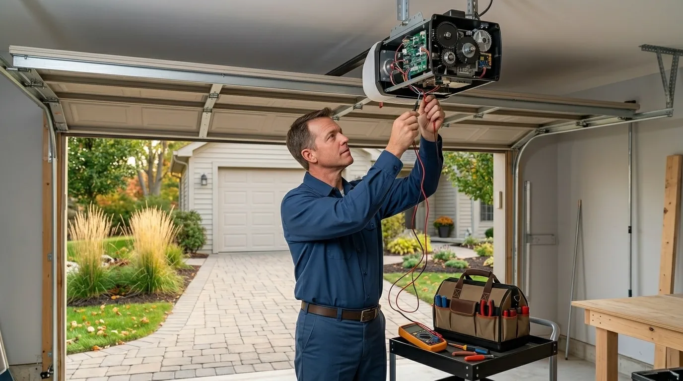 On-site diagnosis - Hugo garage door service