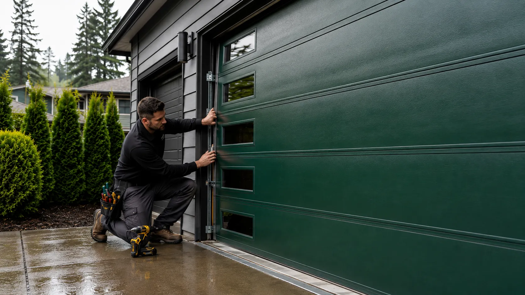 Tell us what’s wrong - Hugo garage door service